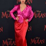 Christina Aguilera Attends the Mulan World Premiere in Hollywood 03/09/2020