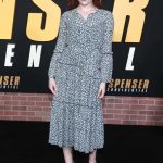 Mina Sundwall Attends Netflix Spenser Confidential Premiere at Westwood Village Theatre in Westwood CA 02/27/2020