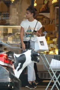 Taylor Hill in a White Tee