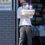 Aaron Paul Stops at Tail-Waggers Pet Store in Los Feliz 04/27/2020