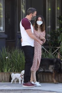 Ben Affleck in a Face Mask