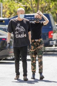 Cody Simpson in a Black Tee