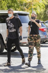 Cody Simpson in a Black Tee