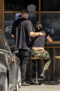 Cody Simpson in a Black Tee