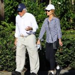 Maria Shriver in a White Cap Was Seen Out with a Friend in Brentwood 04/23/2020