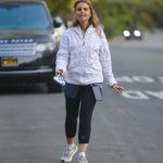 Maria Shriver in a White Jacket Was Seen Out in Brentwood 04/21/2020