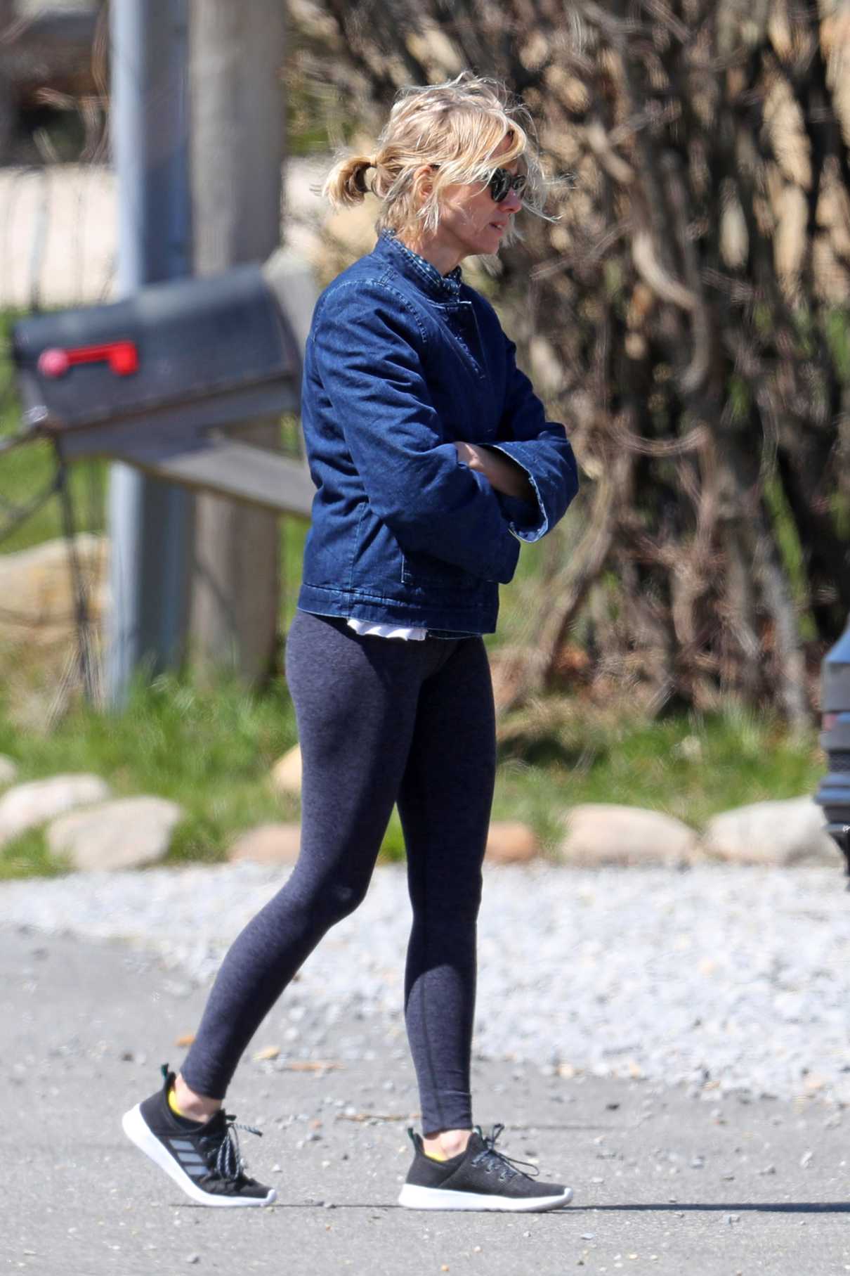 Naomi Watts in a Blue Jacket
