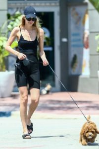 Roosmarijn De Kok in a Black Cap