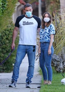 Ana De Armas in a Face Mask