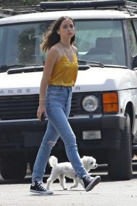 Ana De Armas in a Yellow Blouse