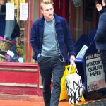 Ben Hardy in a White Sneakers Goes Shopping in Primrose Hills, in London 04/29/2020