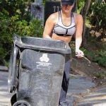 Cassie Ventura in a Workout Clothes Handles Some Household Chores in Los Angeles 05/22/2020