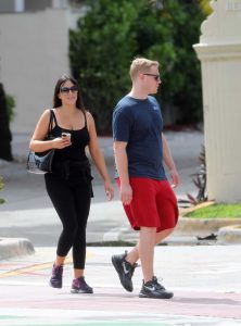 Claudia Romani in a Black Top