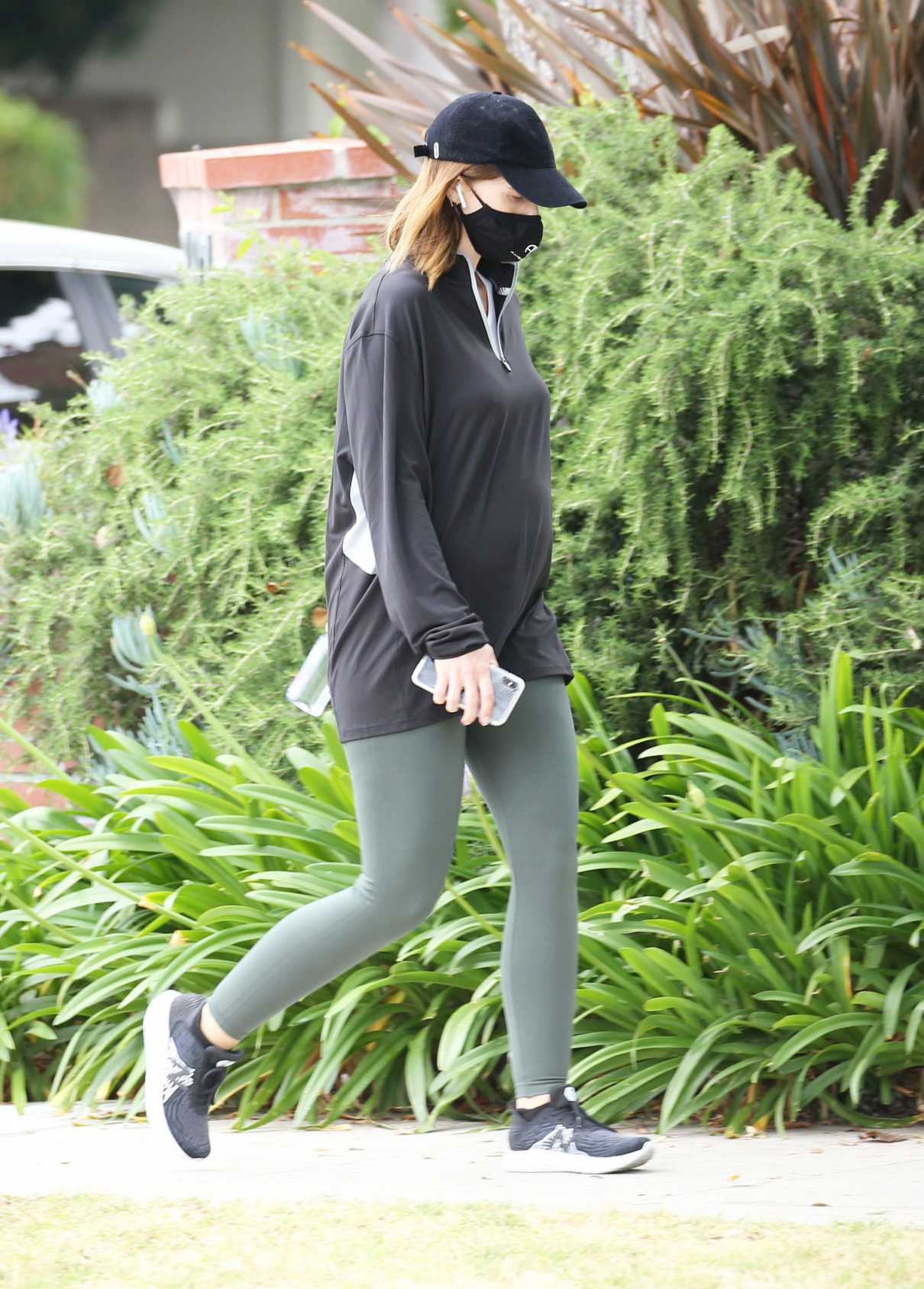 Katherine Schwarzenegger in a Black Cap Heads Out for an Afternoon ...