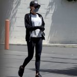 Naya Rivera in a Black Cap Was Seen Out in Los Angeles 05/08/2020