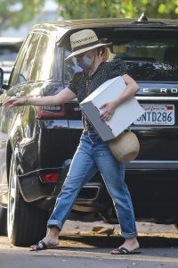 Reese Witherspoon in a Straw Hat