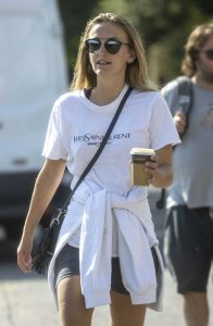 Tiffany Watson in a White Tee