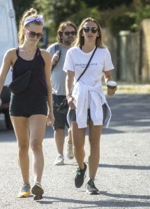 Tiffany Watson in a White Tee