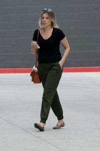 Ali Fedotowsky in a Black Tee