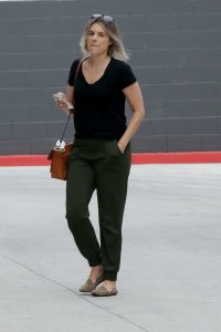 Ali Fedotowsky in a Black Tee