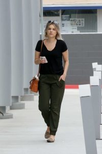 Ali Fedotowsky in a Black Tee