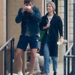 Annabelle Wallis in a Black Cardigan Was Seen in Out with Chris Pine in Los Feliz 06/20/2020