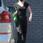 Annabelle Wallis in a Protective Mask Goes Shopping Out with Chris Pine in Los Feliz 06/18/2020