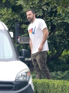 Ben Affleck in a White Tee