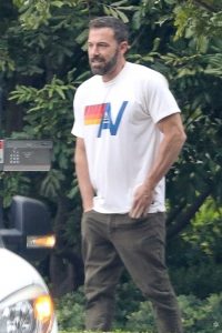 Ben Affleck in a White Tee