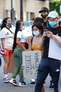 Karrueche Tran in a White Top