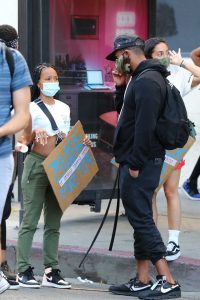 Karrueche Tran in a White Top