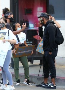 Karrueche Tran in a White Top