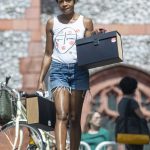Naomie Harris in a Daisy Duke Shorts Was Seen Out in North London 06/15/2020