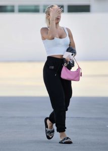 Tammy Hembrow in a White Top