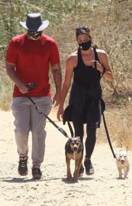 Ashley Greene in a Black Tank Top