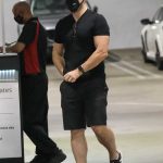 Chris Pratt in a Black Tee Was Seen Out in Beverly Hills 07/27/2020