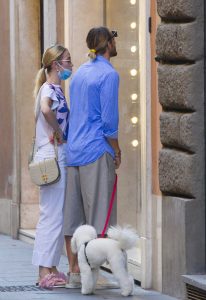 Eleonora Abbagnato in a White Pants