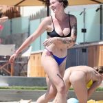 Ireland Baldwin in Bikini on the Beach in Malibu 07/19/2020