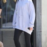 Jaimie Alexander in a Gray Hoody Was Seen Out in Los Angeles 07/16/2020