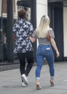 Nicola Adams in a White Tee