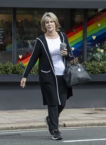 Ruth Langsford in a Black Sneakers