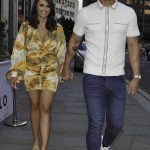 Charlotte Dawson in a Floral Print Dress Was Seen Out with Matt Sarsfield in Liverpool 08/09/2020