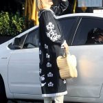Kelly Rutherford in a White Boots Was Seen Out in West Hollywood 08/04/2020