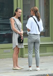 Pippa Middleton in a White Blouse