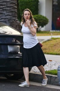 Rachel McAdams in a White Tee