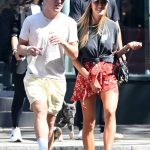 Sophie Habboo in a Blue Cap Was Seen Out with a Friend in Notting Hill 08/20/2020