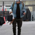 AJ McLean in a Beige Hat Heads to the DWTS Studio in Los Angeles 09/26/2020