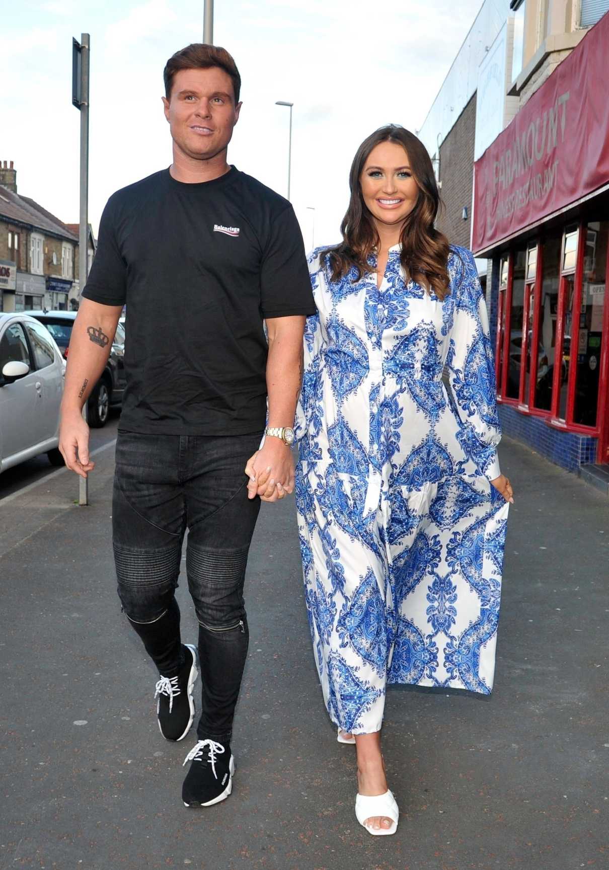 Charlotte Dawson Along with Her Boyfriend Matt Sarsfield Attends Topo’s