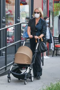 Chloe Sevigny in a Protective Mask