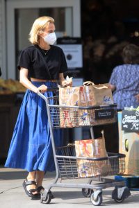 Diane Kruger in Blue Skirt